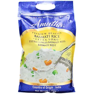 Amutha Basmati Reis 5kg Basmati Rice Langkorn Reis Basmati Rice extra long