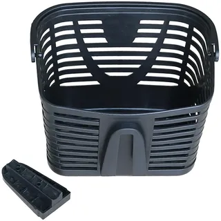 JISADER Fahrradkorb vorne, Fahrradzubehör, Elektro-Scooter, Frontkorb, Stabiler Fahrradkorb, Aufbewahrungskorb zum Einkaufen, Wandern, klein