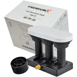 PremiumX Triple Monoblock LNB - Single - 1Teilnehmer - 4K