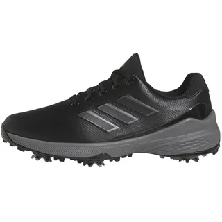 adidas Golf Herren LG23 -Traxion Golfschuhe - Schwarz/Silbermetallic - UK 11 - 46 EU