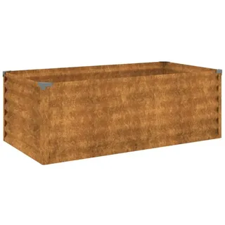 100 x 50 x 36 cm Cortenstahl