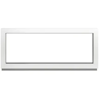 Framex Festverglasung - Kellerfenster BxH: 100 x 40 cm Weiß Fenster 2-fach Fenster Für Gartenhaus/Garagenfenster - Premium Kunststofffenster BxH: 1000 x 400 mm