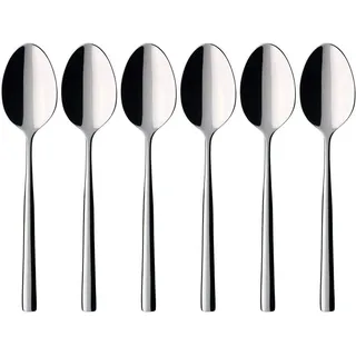 Villeroy & Boch Besteck-Set Piemont Kaffeelöffel 6tlg (6-tlg), 6 Personen, 18/10 Edelstahl silberfarben