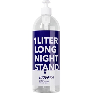 LOOVARA 1 Liter Long Night Stand Gleitgel mit Aloe Vera