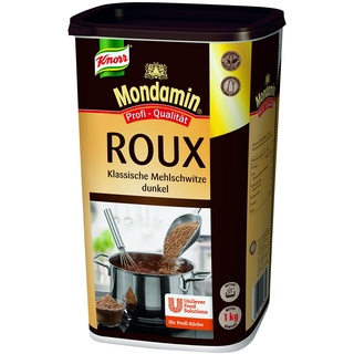 Mondamin Roux Klassische Mehlschwitze dunkel 1 kg, 1er Pack (1 x 1 kg)