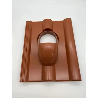 Klüber - Klöber Entlüfterrohr Dn100 Rot Grundplatte Frankfurter Pfanne