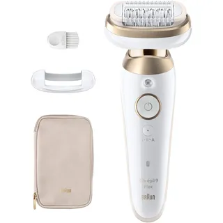 Braun Silk-épil 9 Flex SES9-011 3D Wet & Dry weiß/gold