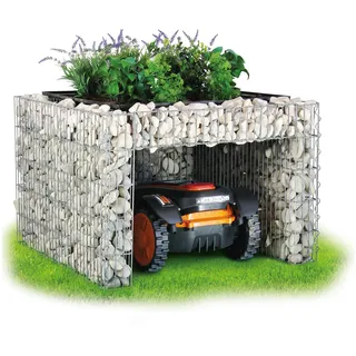 Bellissa Mähroboter-Garage bepflanzbar 75 x 75 x 53 cm