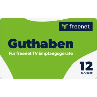 Media Broadcast freenet TV 12 Monate (Wert: 109 €)