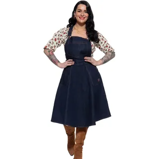 Queen Kerosin Kleid Josie Blau 44