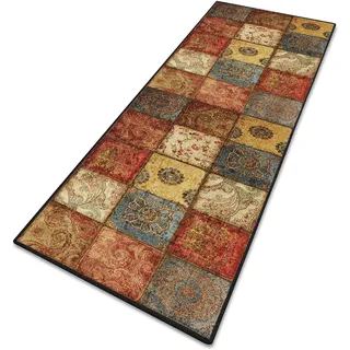 MENGH Teppichläufer Meterware KüChenläUfer rutschfest Teppiche Modern 6mmBenutzerdefinierte Länge für Wohnzimmer Flur Büro Schlafzimmer Küche - 50x140cm