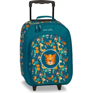 FABRIZIO Kindertrolley 2-Rollen Cabin 42 cm / 17 l türkis