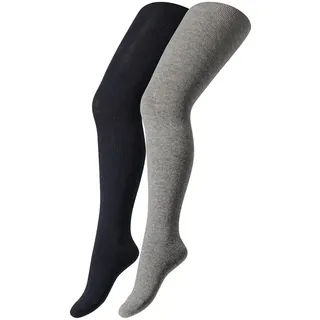 CAMANO Strumpfhose 2er Pack light grey | Gr.: 86/92