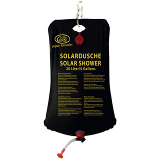 Camp4 Solardusche 20 Liter, mit Aufhängevorrichtung