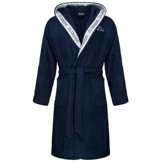 Kappa Bademantel Bathrobe Unisex in blau | Gr.: XXL