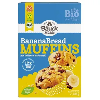 bauck mühle Banana Bread Muffins bio