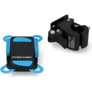 Fischer Fahrrad Handyhalterung 360° drehbar Schwarz/Blau