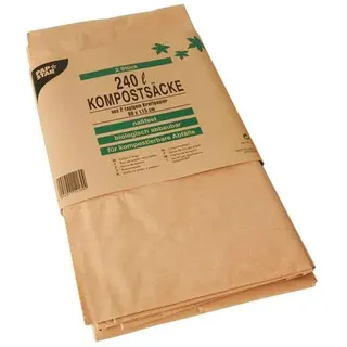 None Kompostbeutel Papstar 14189 Biologisch Abbaubar 240 Liter