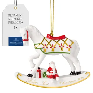 Villeroy & Boch Christmas Classics Ornament Schaukelpferd 2026
