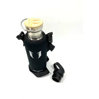 Super Sparrow Edelstahl Wasserflasche 750ml silber