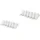 Sneaker Socken Plain 12er Pack Weiß 43-46