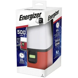 Energizer E304157700 360° Camping LED Camping-Laterne 500lm batteriebetrieben Rot/Schwarz