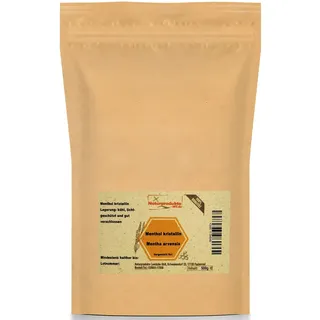 Mentholkristalle (500g) Menthol Kristalle Sauna Aufguss