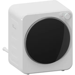 Mini Wäschetrockner 4 kg mit 5 Programme bis zu 60°C 800W/400W Ablufttrockner