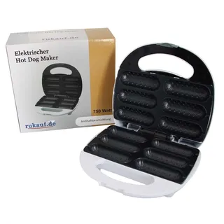 Elektrischer HotDog-Bäcker Waffeleisen Stiel Hot Dog Maker Antihaft-Beschichtung