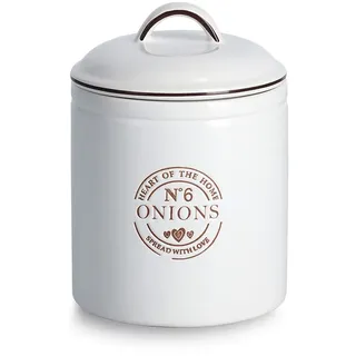 Zeller Zwiebeltopf weiß 14,5 x 20 cm 1,62 l
