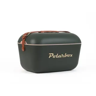 Kreher Frischhaltedose Kühlbox Polar 20 Liter in Retro Vintage Design (Farbe wählbar) grün