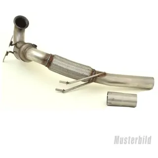 Friedrich Motorsport 3 Zoll 76mm Downpipe + 200 Zellen Kat für VW Passat 3C B6