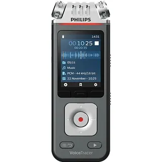 Philips DVT 6115 Audiorecorder, Anthrazit