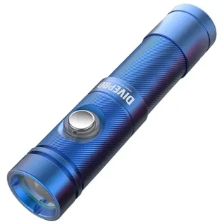 Divepro S10 Under Water Diving S10 1000 Lumens 6° Tauchlampe - Blue - 1000 Lumina