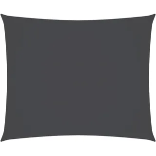vidaXL Sonnensegel Oxford-Gewebe Rechteckig 3,5x4,5 m Anthrazit