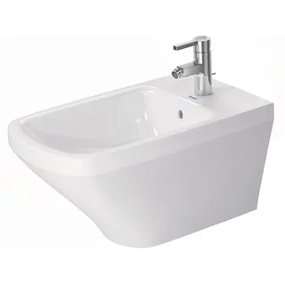 Duravit DuraStyle Wand-Bidet 37x62cm, m HL, ÜL, Hahnlochbank, weiß