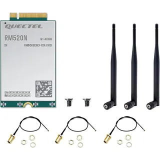 youyeetoo RM520N-GL IoT 5G Global Band Modul, 5G Sub-6G Mini PCIe M.2 Netzwerkkarte für Laptop Desktop (5G Module)