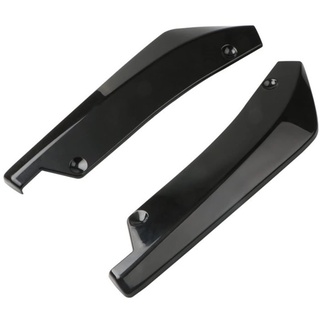 Auto Frontspoiler Auto Vorne Hinten Stoßleiste Lip Spoiler Diffusor Splitter Für VW Für Polo Für T&IGUAN Für Golf 7 4 6 Für P&assat B6 B5 B7 Für T&Ouran T5 Stoßfänger Spoilerlippe (Color : Schwarz)