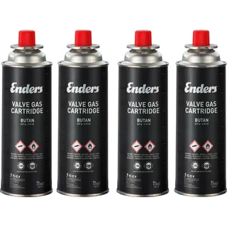 Enders Butan Ventilkartusche 4er-Set 4 x 227 g
