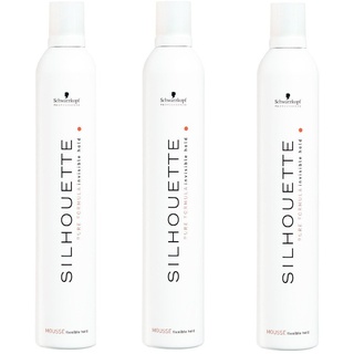 Schwarzkopf SILHOUETTE Flexible Hold Mousse (3x500 ml)