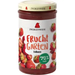 Zwergenwiese Fruchtgarten Erdbeere bio