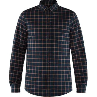Fjällräven Övik Flannel Langarmhemd Blau M