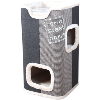 Trixie Cat Tower Jorge 40 x 40 x 78 cm grau/anthrazit