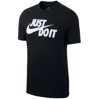Nike Sportswear JUST DO IT T-Shirt Herren 011 black/white S