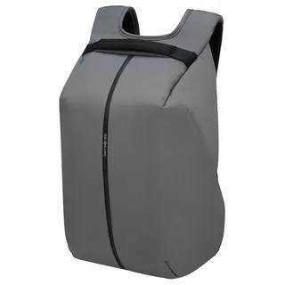 Laptoprucksack SAMSONITE "SECURIPAK 2.0 Backpack 14.1" Gr. B/H/T: 28cm x 41,5cm x 15cm, grau Rucksäcke Freizeitrucksack Cityrucksack Backpack Schulrucksack Arbeitsrucksack