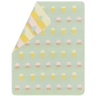 David Fussenegger Babydecke Juwel 'Gelato Dreams' 70 x 90 cm Kiwi- Grün