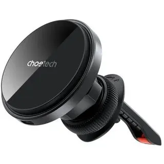 Induktionsladegerät Choetech T204-F magnetische Autohalterung mit 15 W kabellosem Laden  Schwarz