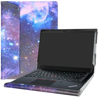 Alapmk Schutz Abdeckung Hülle für Lenovo ThinkPad T14 T14s P14s T490 T495 T495s T490s T480s/ThinkPad P43s/ThinkPad T14 Gen 2/ThinkPad P14s Gen 2 Laptop(Nicht fit thinkpad T480 T470),Galaxy