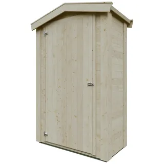 Kiehn-Holz Gerätehaus KH 16-005 Natur Unbehandelt 120 cm x 60 cm