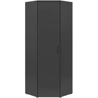 milino Eckschrank 71,5 x 195 x 71,5 cm Grau